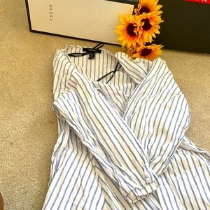 Pinstripe dress